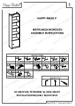 Happy Babies HAPPY RW02 P Assembly Instructions Manual предпросмотр