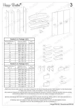 Preview for 3 page of Happy Babies HAPPY RW18 Assembly Instructions Manual