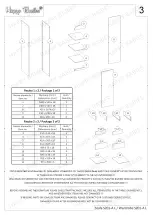 Предварительный просмотр 3 страницы Happy Babies HAPPY SZ01-A L Assembly Instructions Manual