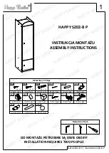 Happy Babies HAPPY SZ02-B P Assembly Instructions Manual preview