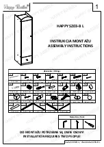 Happy Babies HAPPY SZ03-B L Assembly Instructions Manual preview