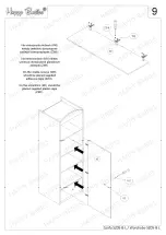 Предварительный просмотр 9 страницы Happy Babies HAPPY SZ05-B L Assembly Instructions Manual