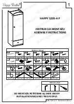 Предварительный просмотр 10 страницы Happy Babies HAPPY SZ05-B L Assembly Instructions Manual