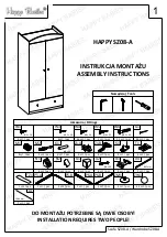 Happy Babies HAPPY SZ08-A Assembly Instructions Manual preview