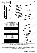 Предварительный просмотр 3 страницы Happy Babies HAPPY SZ08-A Assembly Instructions Manual