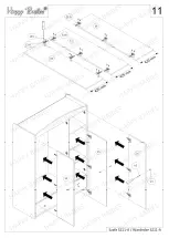 Предварительный просмотр 11 страницы Happy Babies HAPPY SZ11-A Assembly Instructions Manual