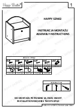 Happy Babies HAPPY SZN02 Assembly Instructions предпросмотр