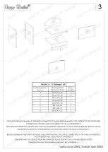 Предварительный просмотр 3 страницы Happy Babies HAPPY SZN02 Assembly Instructions