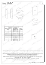 Preview for 3 page of Happy Babies RN02 P Assembly Instructions Manual