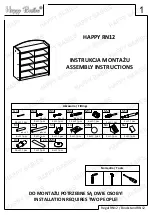 Preview for 1 page of Happy Babies RN12 Assembly Instructions Manual