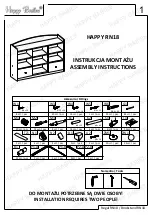 Happy Babies RN18 Assembly Instructions Manual preview