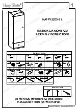 Happy Babies SZ05-B Assembly Instructions Manual предпросмотр