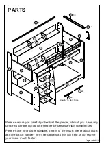 Предварительный просмотр 5 страницы Happy Beds DOMINO BUNK BED Assembly Instructions Manual