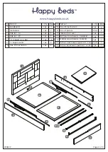 Предварительный просмотр 2 страницы Happy Beds Hagen Ottoman Bed Assembly Instructions Manual