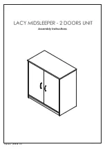 Preview for 25 page of Happy Beds Lacy Mid Sleeper Assembly Instructions Manual