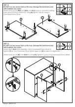 Preview for 34 page of Happy Beds Lacy Mid Sleeper Assembly Instructions Manual