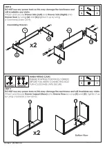 Preview for 42 page of Happy Beds Lacy Mid Sleeper Assembly Instructions Manual