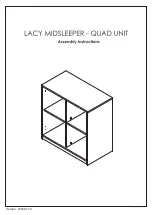 Preview for 45 page of Happy Beds Lacy Mid Sleeper Assembly Instructions Manual