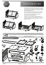 Happy Beds LYON Assembly Instructions Manual preview