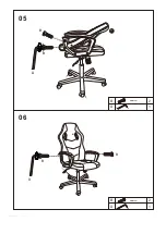 Предварительный просмотр 6 страницы Happy Beds Marvel Computer Gaming Chair Assembly Instructions Manual