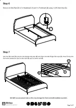 Предварительный просмотр 8 страницы Happy Beds Otley Bed-King Assembly Instructions Manual