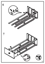 Предварительный просмотр 7 страницы Happy Beds RADLEY Wooden 6 Drawer Chest Assembly Instructions Manual