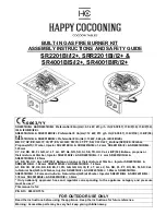 Preview for 1 page of Happy Cocooning 4001BIS/I2 Plus Assembly Instructions And Safety Manual