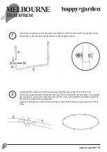 Предварительный просмотр 38 страницы Happy Garden MELBOURNE TRA14PREM Manual