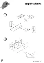 Предварительный просмотр 6 страницы Happy Garden ROSS TV02 Assembly Instructions Manual