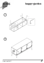 Предварительный просмотр 9 страницы Happy Garden ROSS TV02 Assembly Instructions Manual