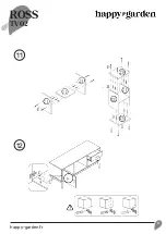 Предварительный просмотр 11 страницы Happy Garden ROSS TV02 Assembly Instructions Manual