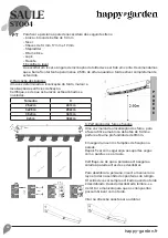 Preview for 18 page of Happy Garden SAULE STO04 Manual