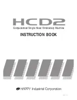 Happy Industrial Corporation HCD2 Instruction Book preview