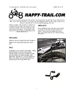 Happy Trails HTP9-5-2 Quick Start Manual preview