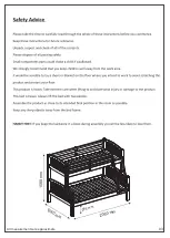 Предварительный просмотр 4 страницы Happybeds AMERICAN Wooden Triple Sleeper Assembly Instructions Manual