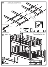 Предварительный просмотр 16 страницы Happybeds AMERICAN Wooden Triple Sleeper Assembly Instructions Manual