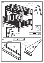 Предварительный просмотр 17 страницы Happybeds AMERICAN Wooden Triple Sleeper Assembly Instructions Manual