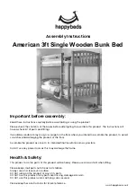 Happybeds American Assembly Instructions Manual preview