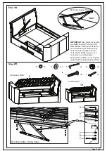 Предварительный просмотр 19 страницы Happybeds ARDWICK Ottoman TV Bed Assembly Instructions Manual