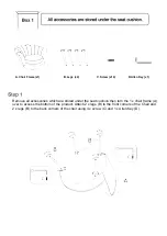 Предварительный просмотр 4 страницы Happybeds ARIEL Fabric Chair Assembly Instructions