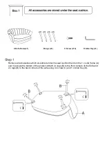 Предварительный просмотр 4 страницы Happybeds ARIEL Fabric Seater Sofa Assembly Instructions