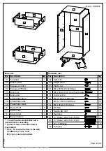 Предварительный просмотр 4 страницы Happybeds ARLO 5 Drawer Chest Assembly Instructions Manual