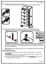 Предварительный просмотр 8 страницы Happybeds ARLO 5 Drawer Chest Assembly Instructions Manual