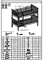 Preview for 2 page of Happybeds ATLANTIS BUNK BED Assembly Instructions Manual