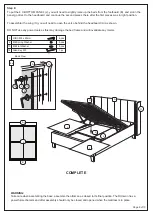 Предварительный просмотр 9 страницы Happybeds Aurora 4FT6 Assembly Instructions Manual