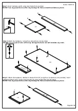 Предварительный просмотр 5 страницы Happybeds Ava 5 Drawer Dressing Table Assembly Instructions Manual