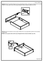 Предварительный просмотр 17 страницы Happybeds Ava 5 Drawer Dressing Table Assembly Instructions Manual