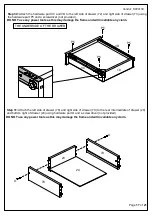 Предварительный просмотр 18 страницы Happybeds Ava 5 Drawer Dressing Table Assembly Instructions Manual