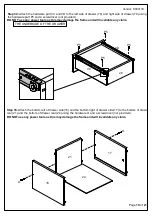 Предварительный просмотр 20 страницы Happybeds Ava 5 Drawer Dressing Table Assembly Instructions Manual