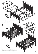 Предварительный просмотр 7 страницы Happybeds Barcelona High Foot End Bed Assembly Instructions Manual